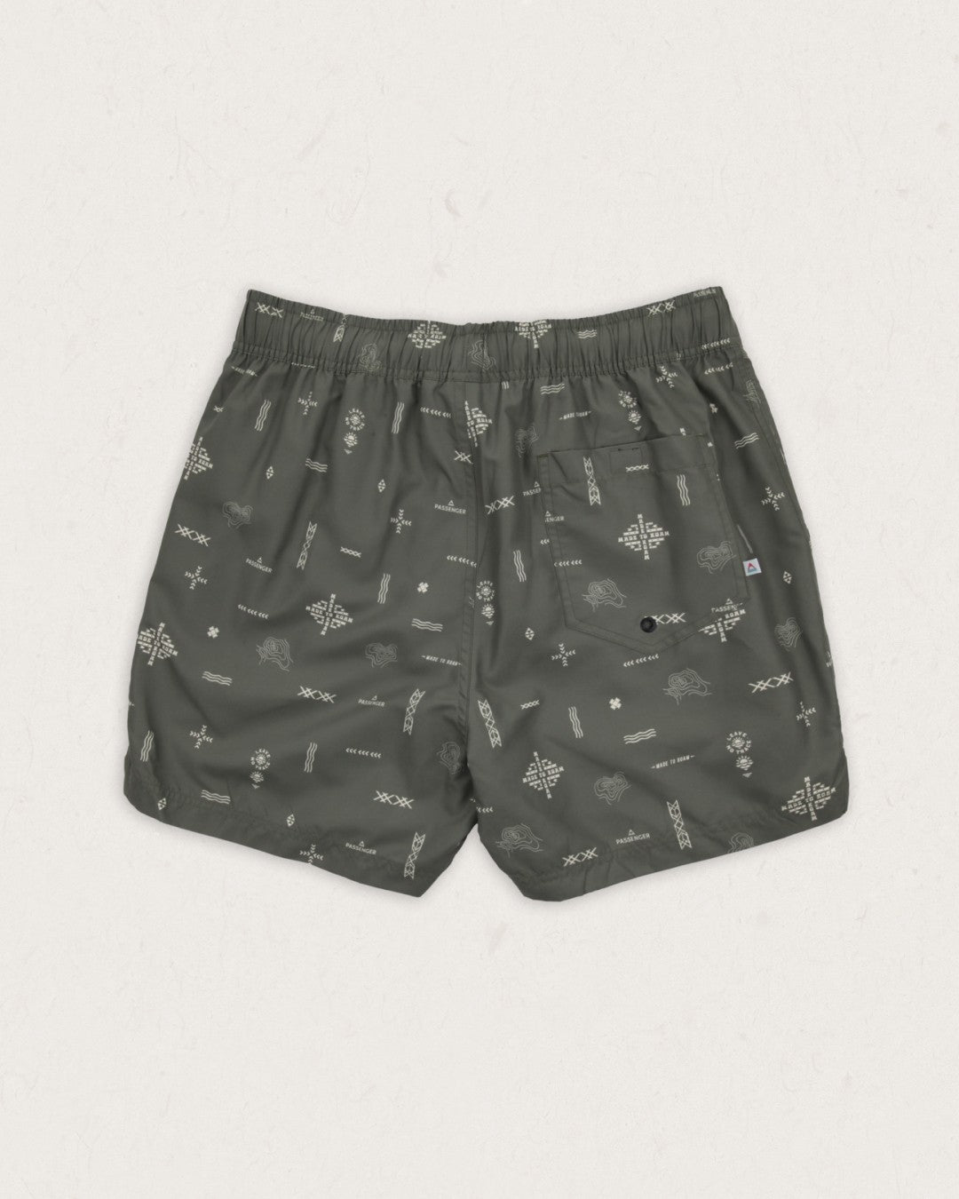 Cali Recycled Short - Olive Made To Roam