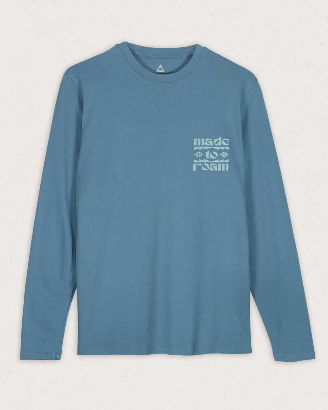 Sunrise Recycled Cotton Ls T-Shirt - Provincial Blue