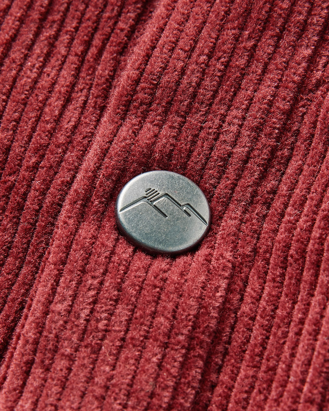 Kodiak Sherpa Lined Cord Shirt - Russet Brown