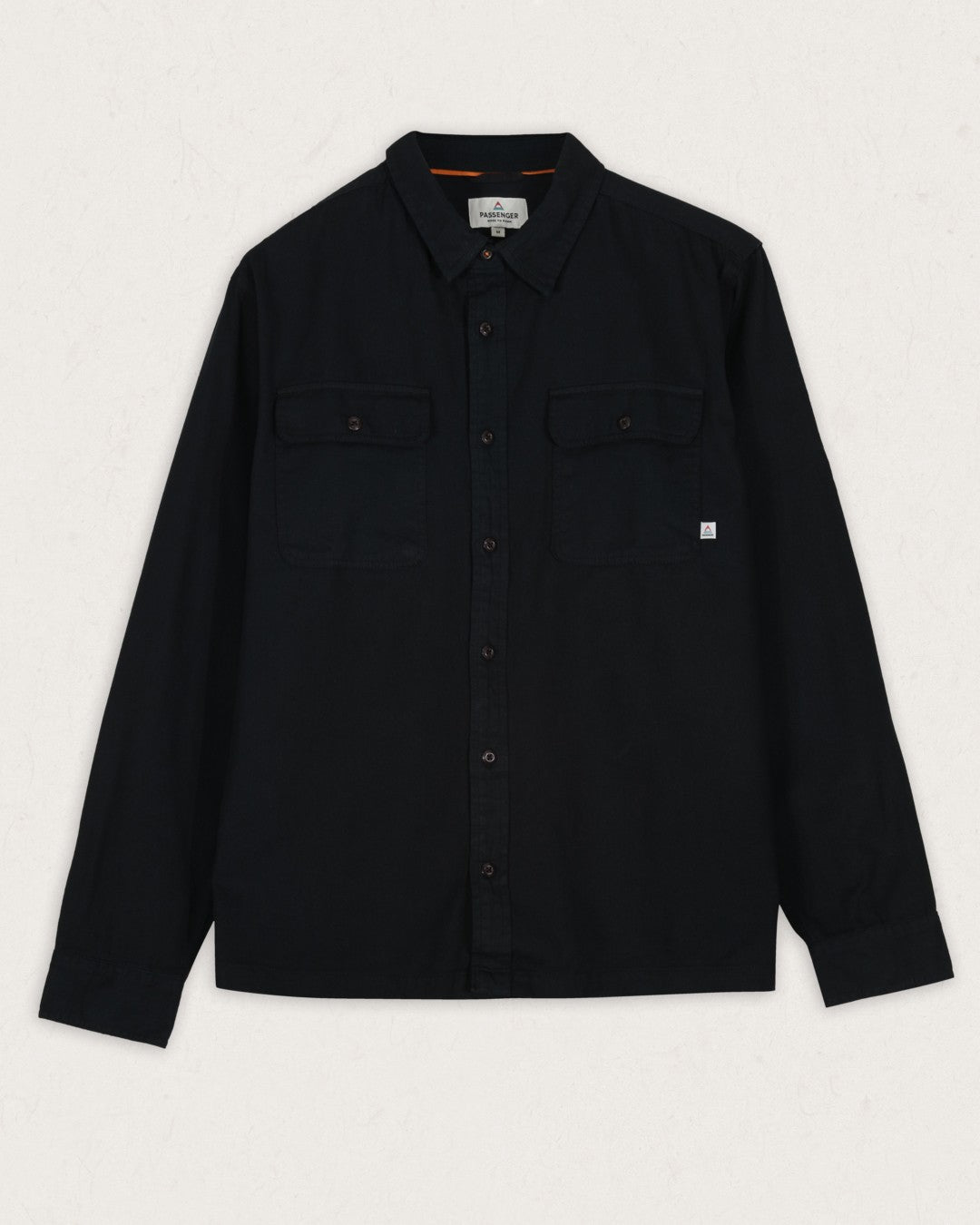 Vision Organic Cotton Overshirt - Black