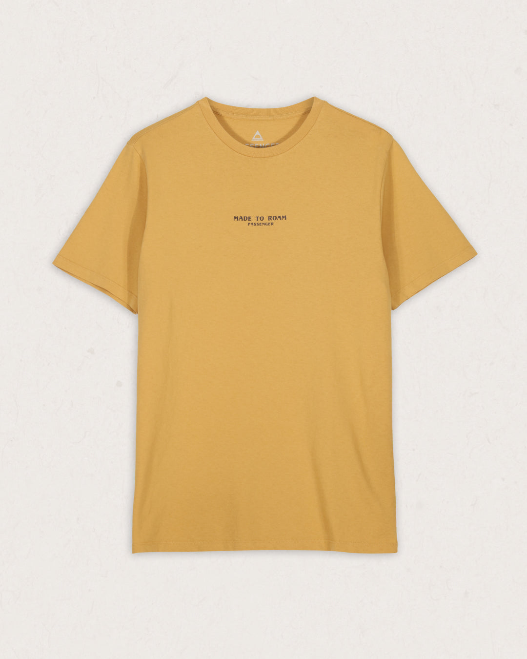 Sundown Recycled Cotton T-Shirt - Mustard Gold