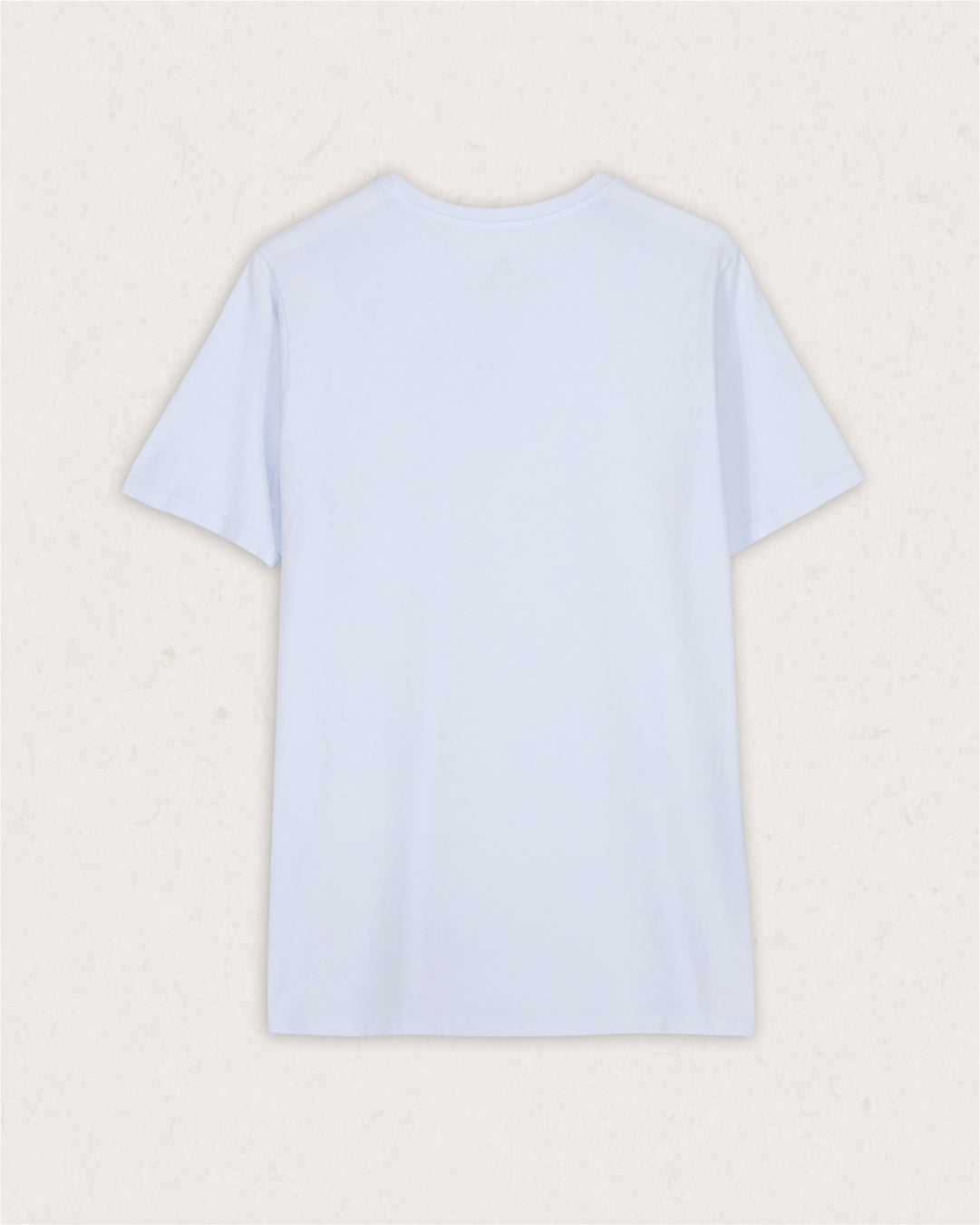 Flare Recycled Cotton T-Shirt - Pale Blue