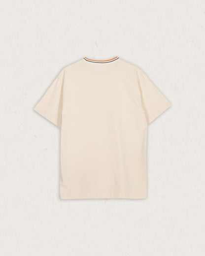 Lauca Recycled Cotton Pocket T-Shirt - Birch