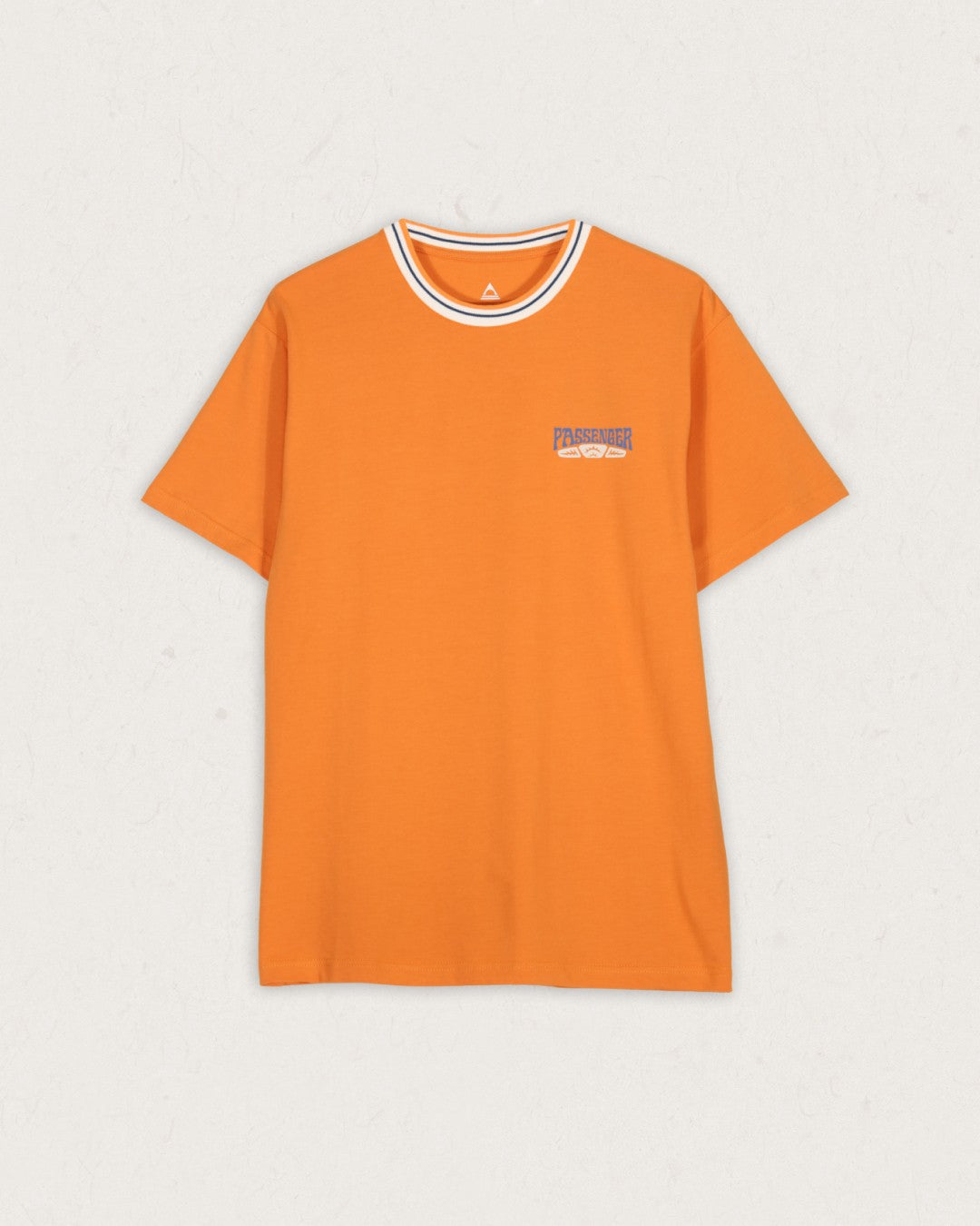 Lauca Recycled Cotton Pocket T-Shirt - Tangerine