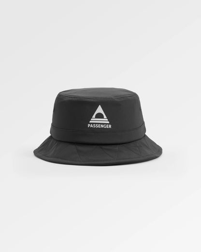 Shaded Bucket Hat - Black - Flatlay