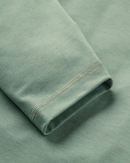 Roamscreen UPF50 Drirelease® Men's LS T-Shirt - Pistachio - Flatlay