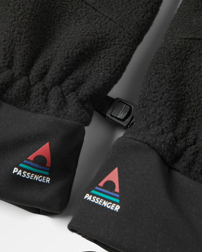 Terra Active Gloves - Black - Flatlay