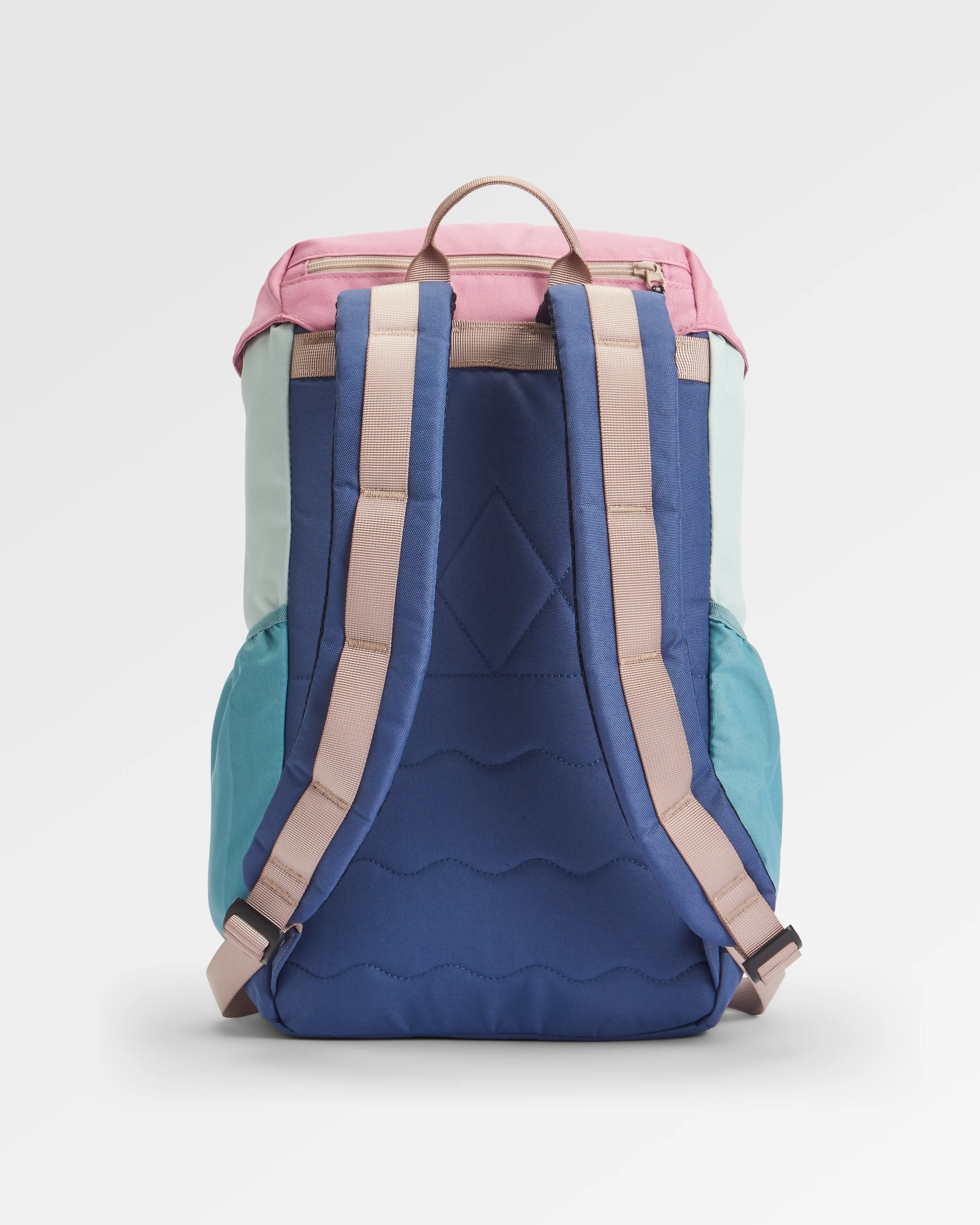 Boondocker Recycled 18L Backpack - Pink Haze Multi - Flatlay