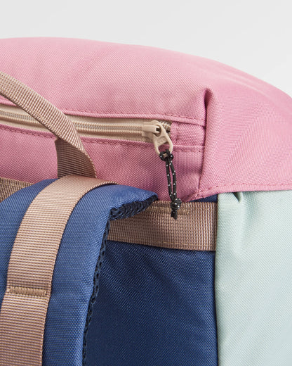 Boondocker Recycled 18L Backpack - Pink Haze Multi - Flatlay