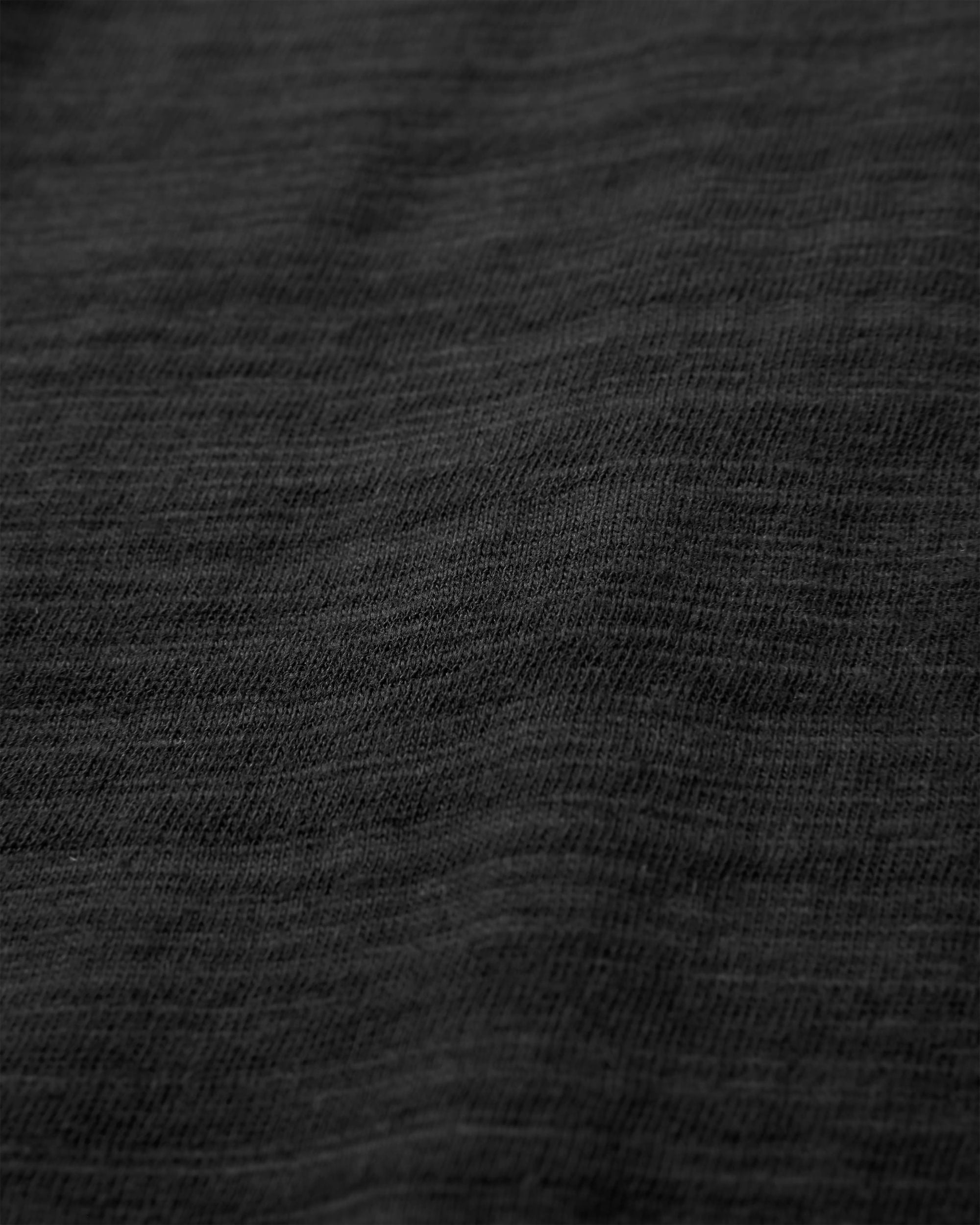 Rivergate Organic Cotton Top - Black - Flatlay