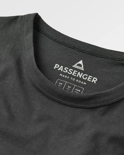 Classic Recycled Cotton Vest - Black - Flatlay