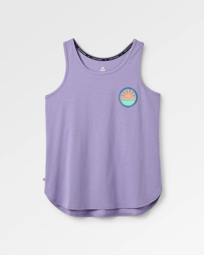 Chase The Light Drirelease® Active Vest - Purple Haze - Flatlay