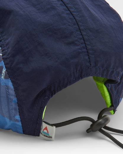 Emerge 5 Panel Trail Cap - Palm Camo Moonlight - Flatlay