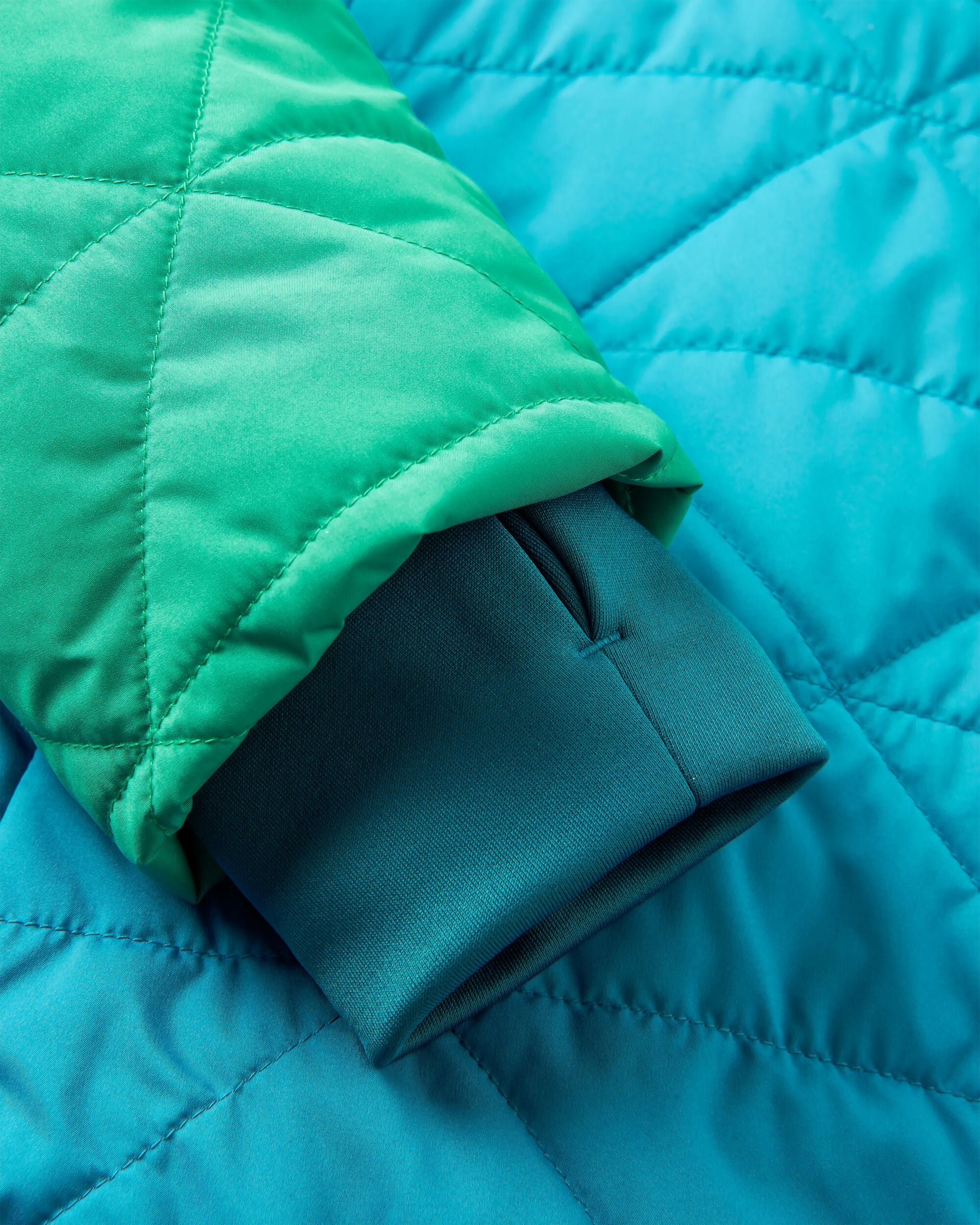 Singletrack Recycled Thermore® Insulated Jacket - Greenlake - Flatlay