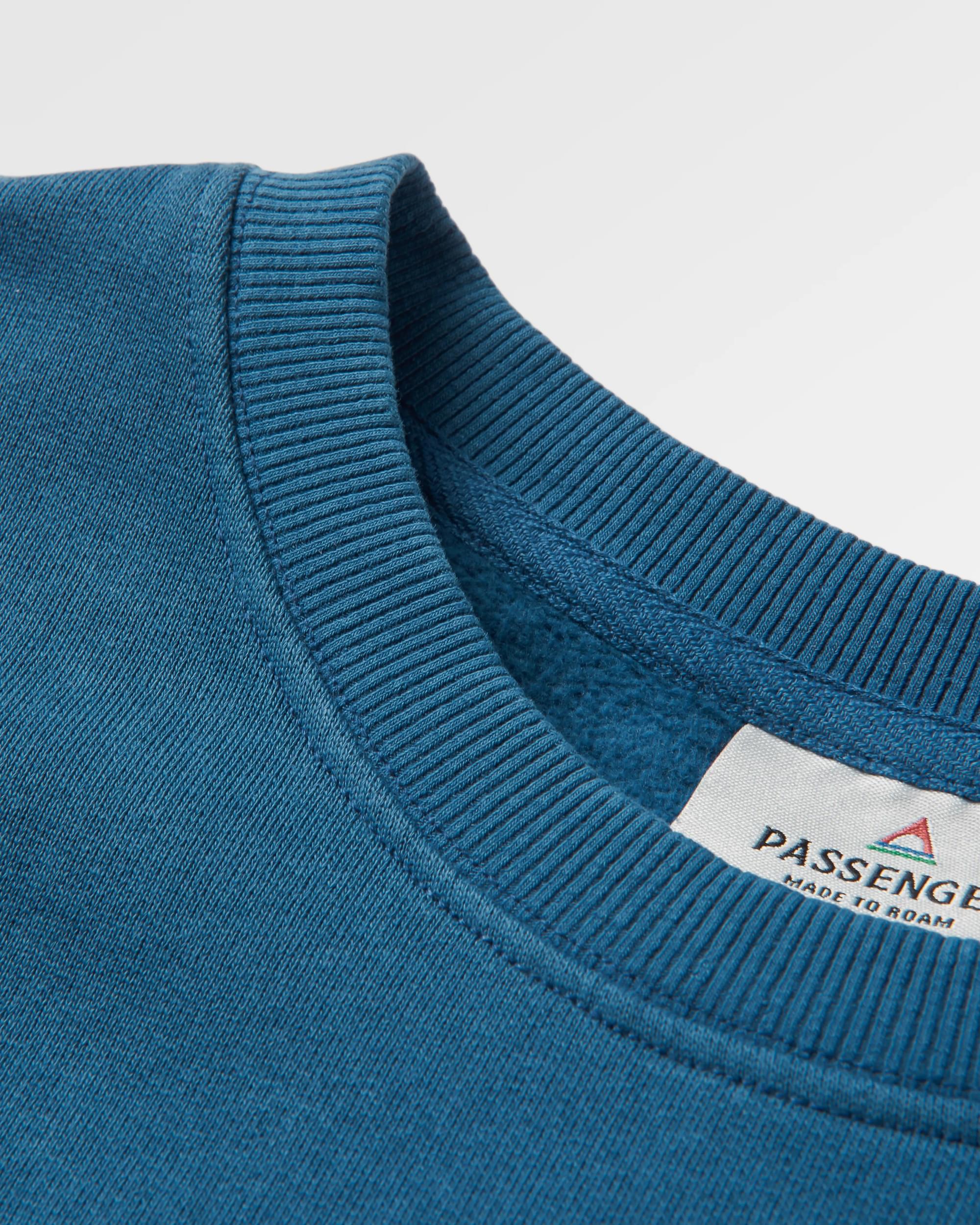 Escapism Sweatshirt - Dark Denim - Flatlay