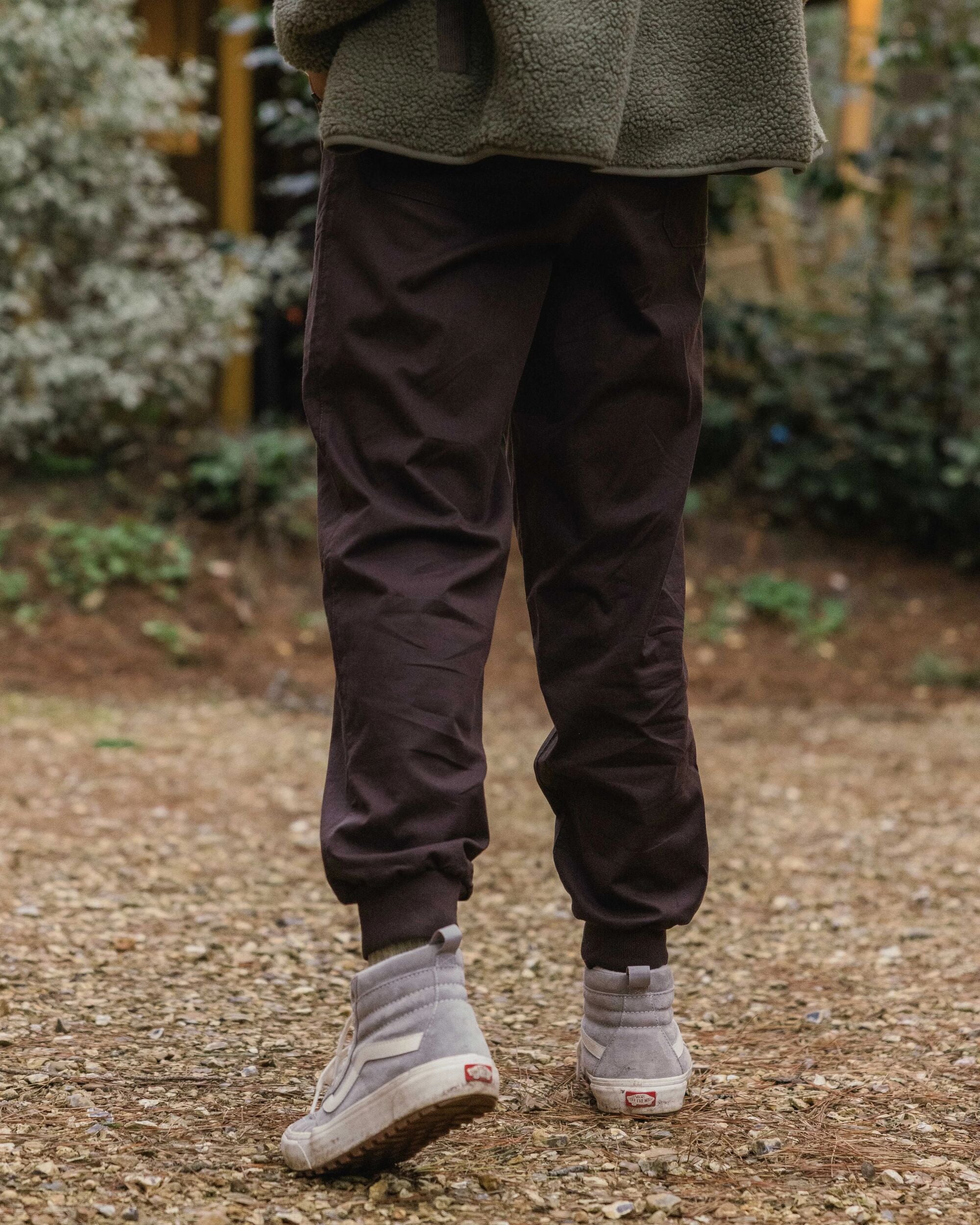 Hydrilla High Waisted Jogger - Espresso - Lifestyle
