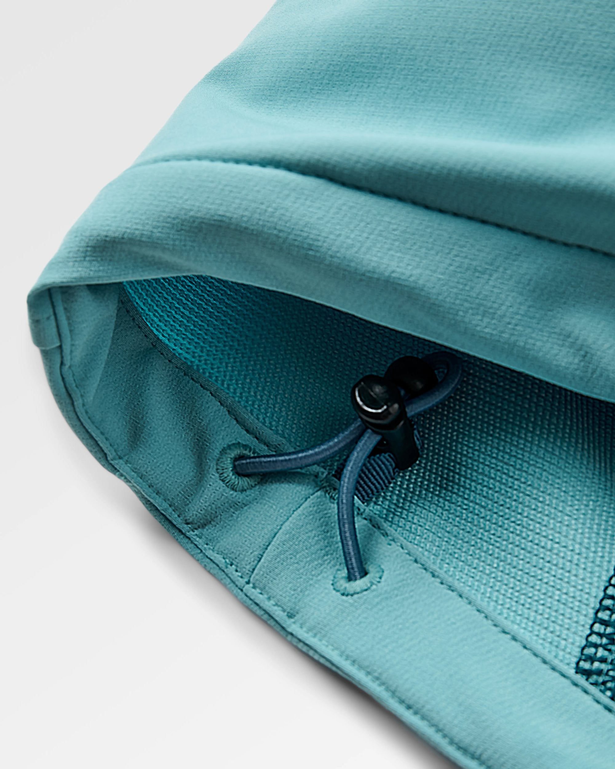 Ocean Recycled Softshell Anorak - Retro Blue/Tidal Blue - Flatlay