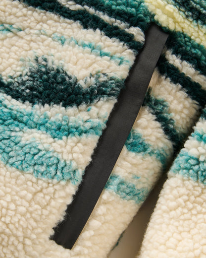 Offroad Recycled Sherpa 1/2 Zip Fleece 2.0 - Reflection Birch - Flatlay