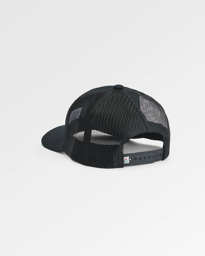 Roamer Mesh Trucker Cap - Black - Flatlay