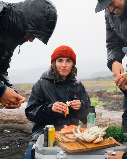 Five Element Recycled Waterproof Jacket - Black - 