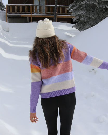 Scenic Recycled Knitted Cardigan - Scenic Sunrise Orange - IGC