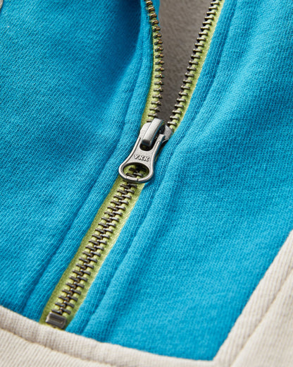 Jazz Organic Cotton Sweatshirt - Vintage White - Flatlay