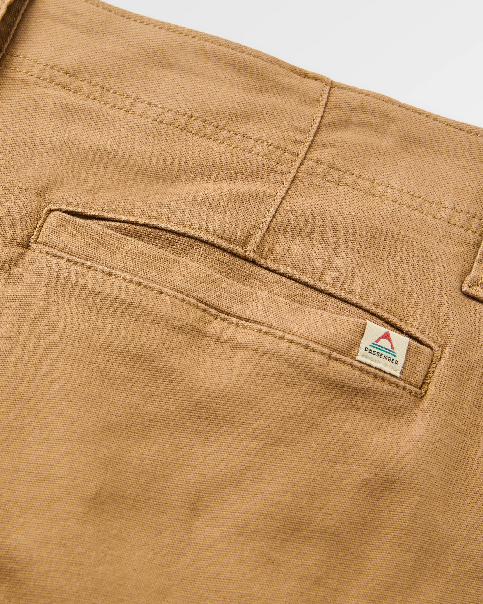 Lakeside Cargo Short - Caramel - Flatlay