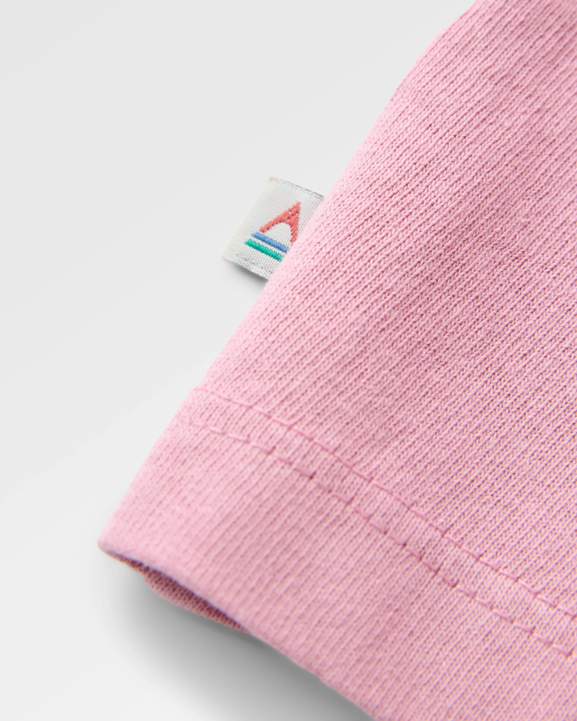 Classic Recycled Cotton T-Shirt - Pink Haze - Flatlay