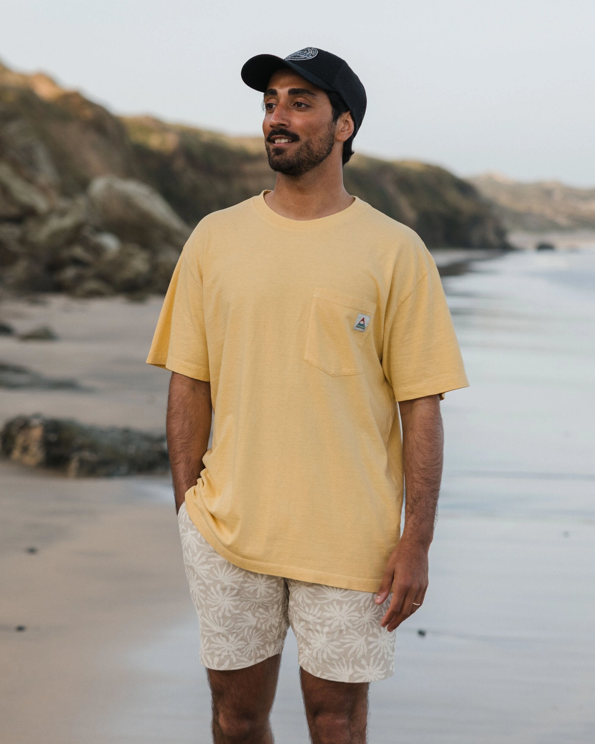Heritage Recycled Relaxed Fit T-Shirt - Jojoba - Lifestyle