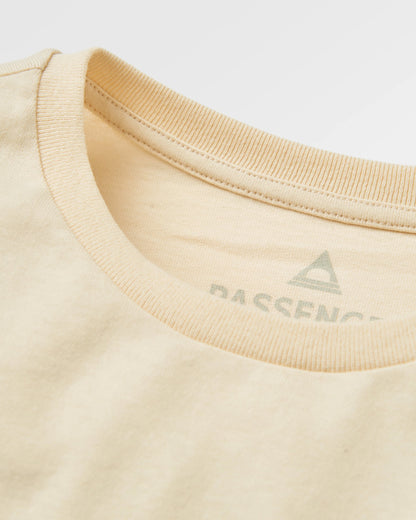 Beechey Recycled Cotton T-Shirt - Birch - Flatlay