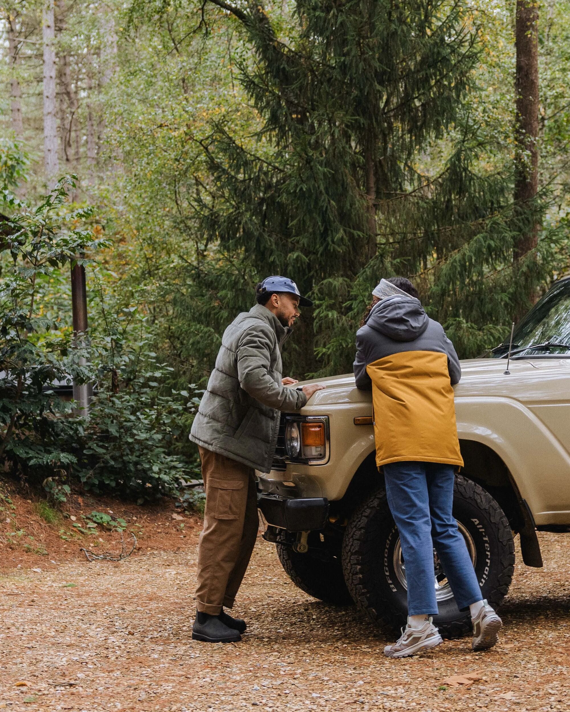 Backcountry Cord Insulated Jacket - Dusty Olive - Lifestyle
