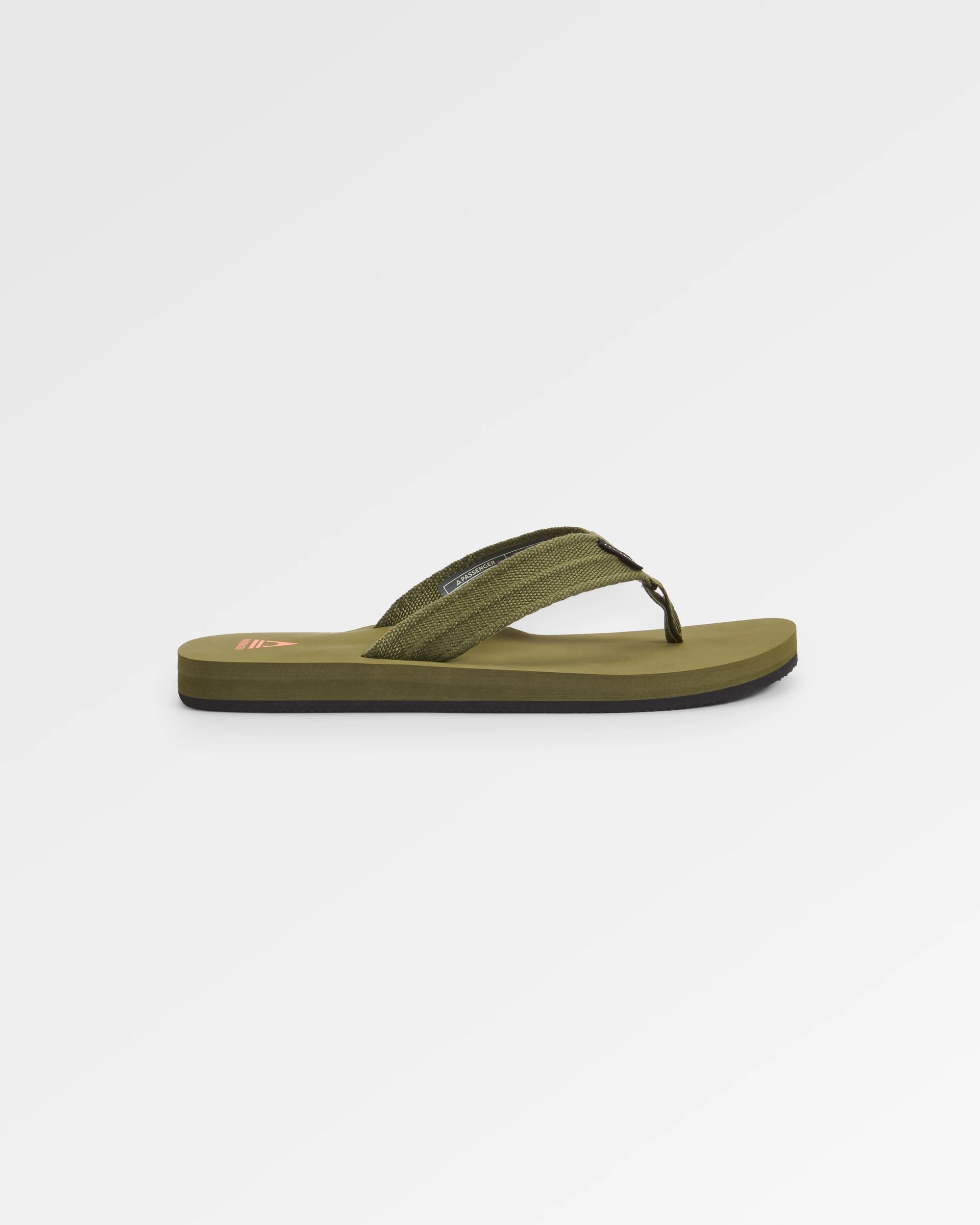 Santos Flip Flop - Khaki - Flatlay