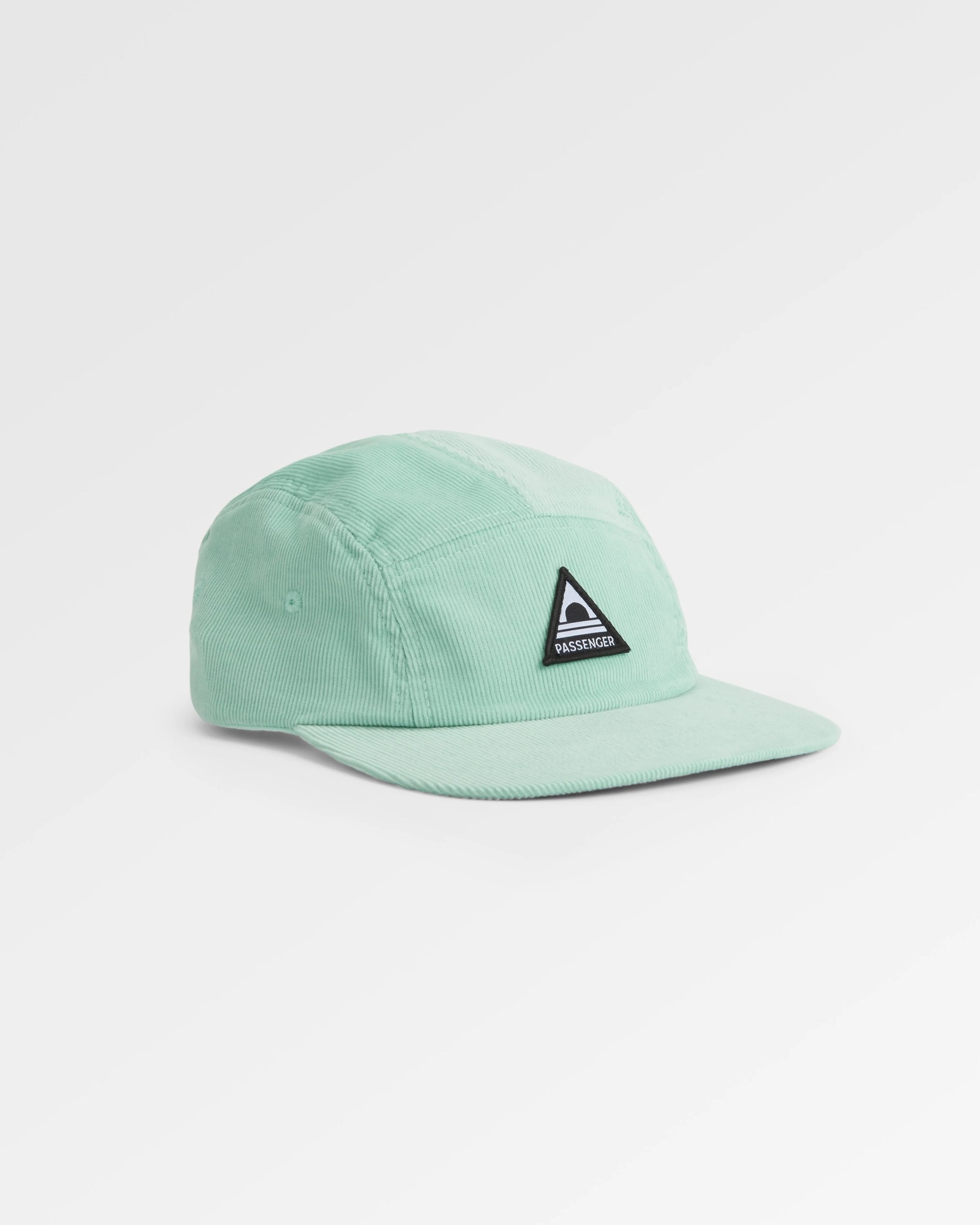 Fixie Recycled Cord 5 Panel Cap - Surf Spray - Flatlay