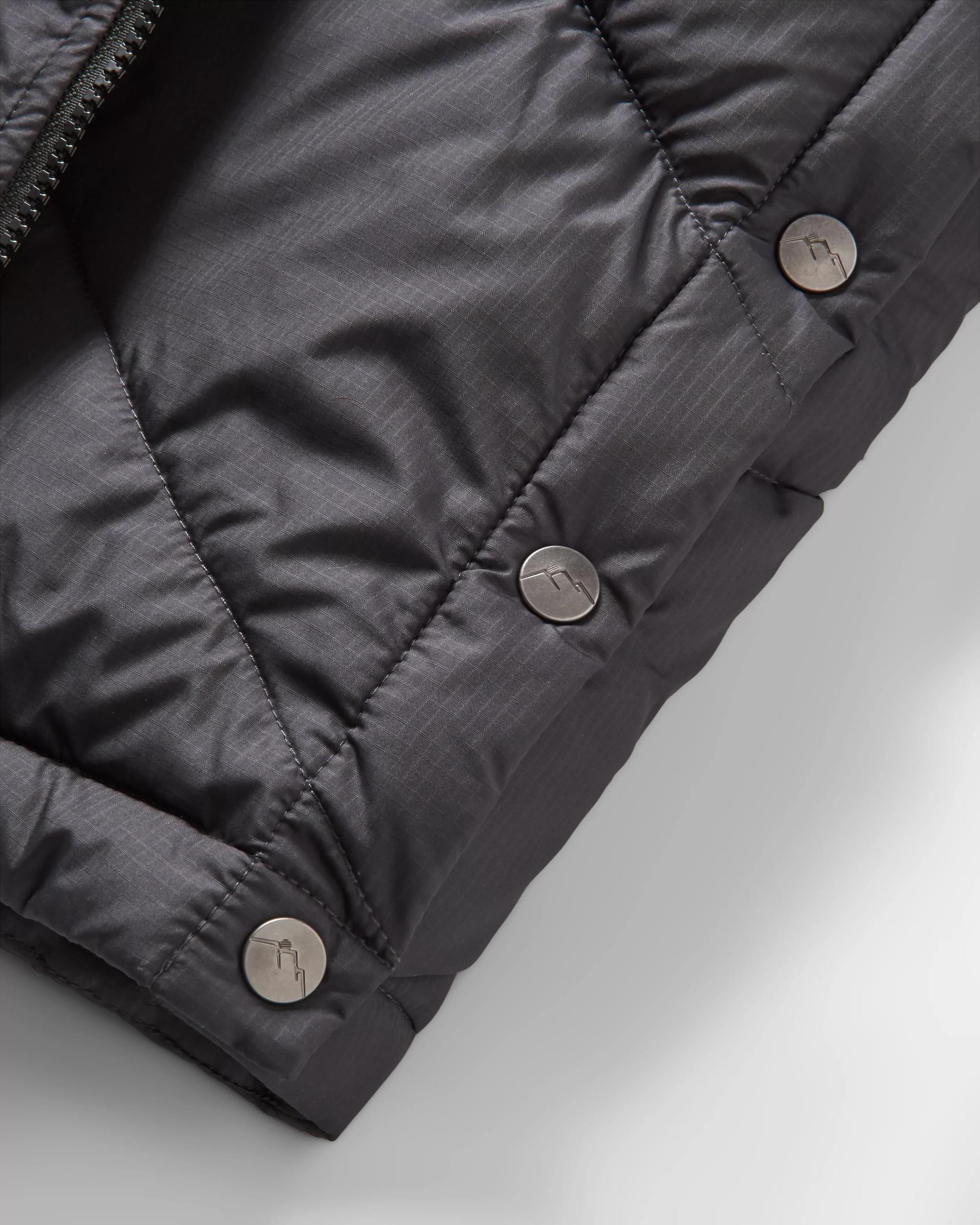 Kinsey 2.0 Recycled Jacket - Phantom Black - Flatlay