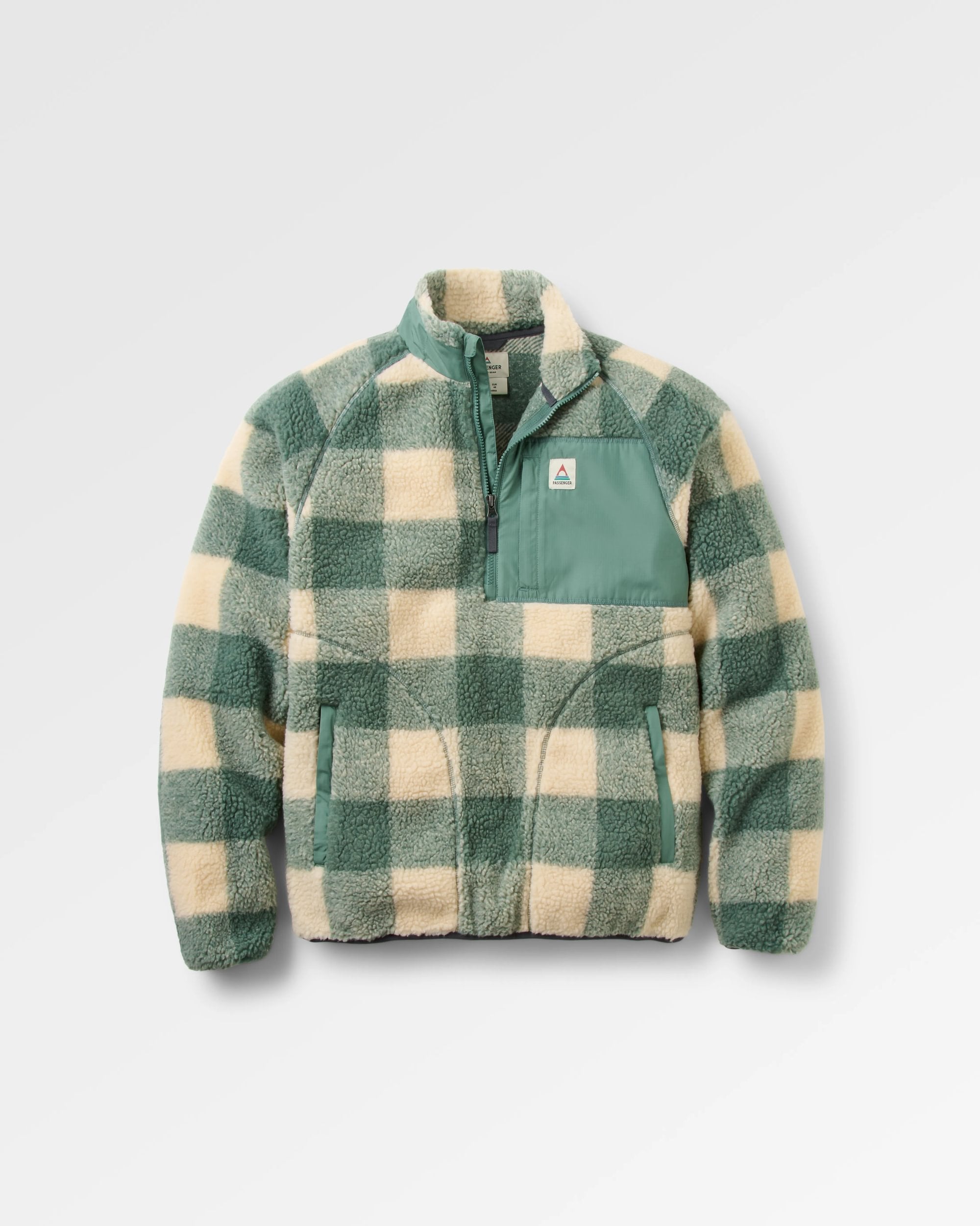 Offroad Sherpa 1/2 Zip Fleece Dark Forest Check – Passenger
