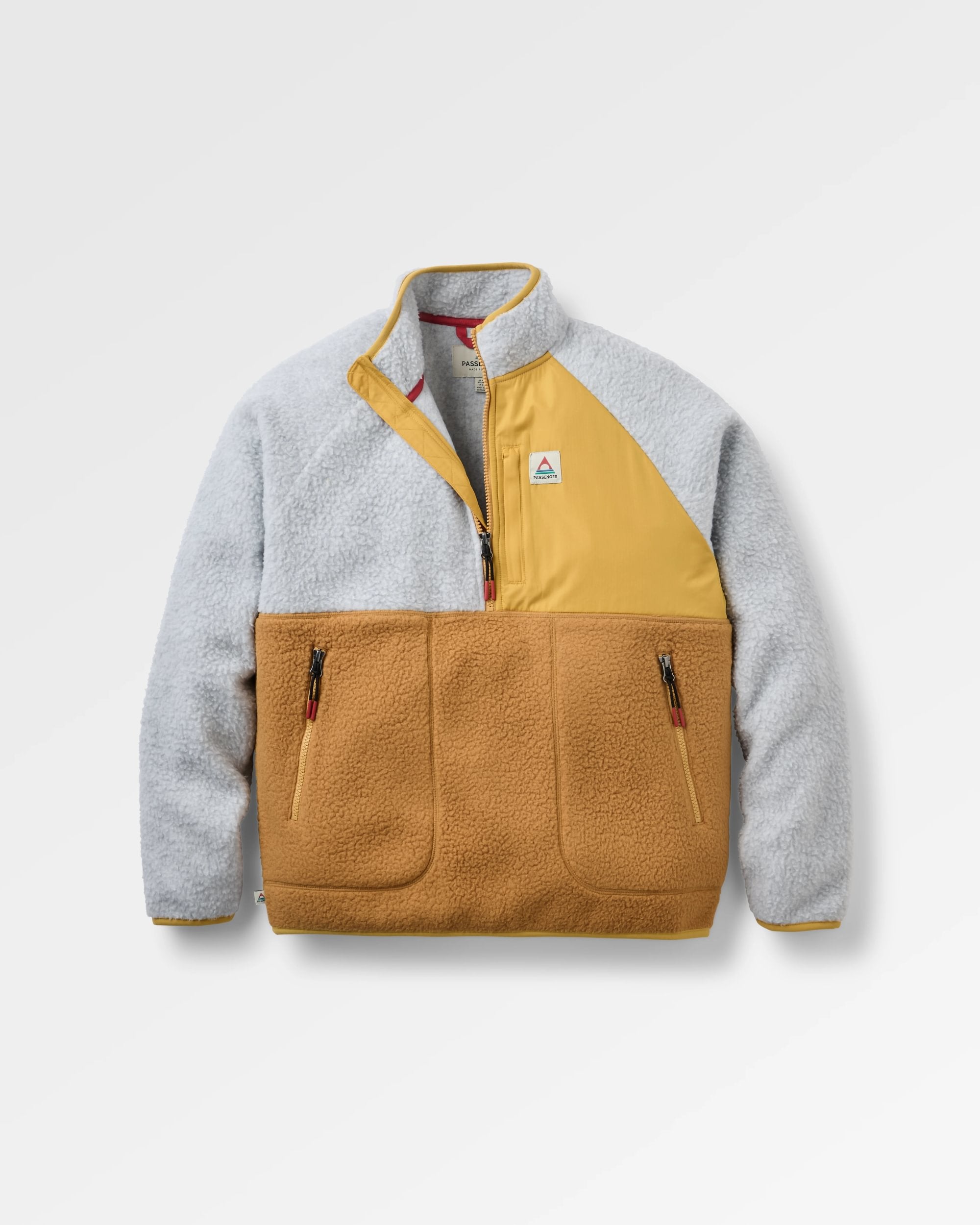 Home Sherpa Fleece - Dusty Ochre - Flatlay