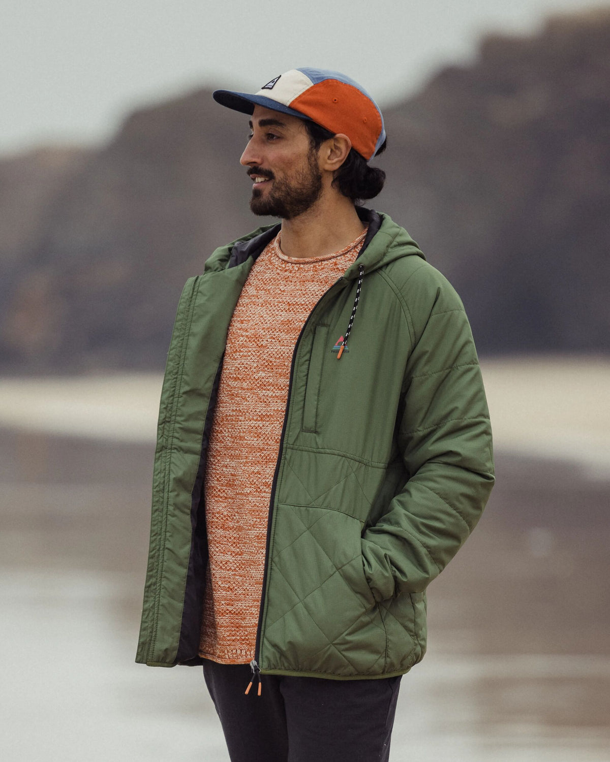 Rust Dylan Jacket Dylan Insulated Full Zip Jacket Wild Green – Passenger