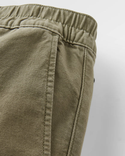 Horizon Comfort Chino - Dusty Olive - Flatlay