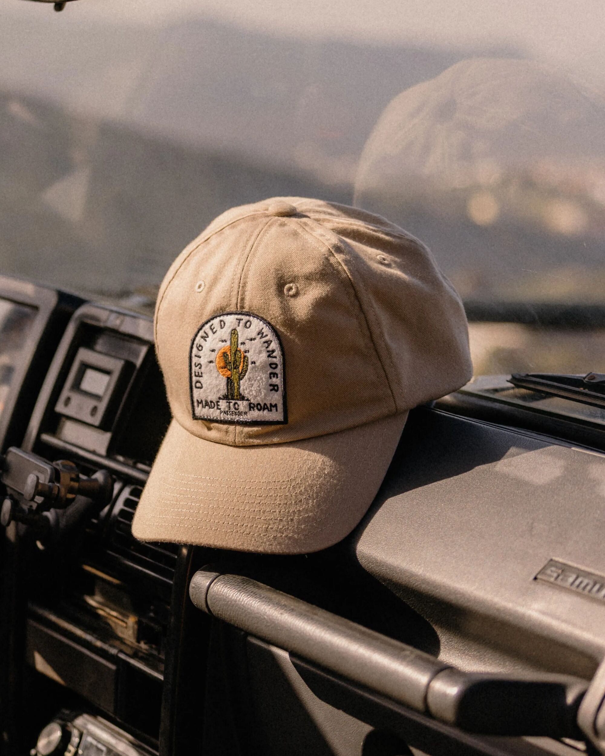 Oakash 6 Panel Cap Simply Taupe – Passenger