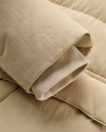 Nook Down Jacket - Stone - Flatlay