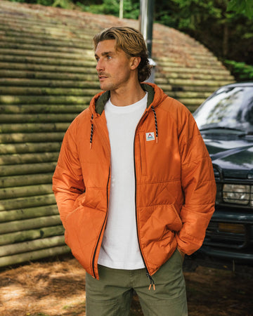 Necessary or Unnecessary ”ZIP COAT” Dylan Insulated Full Zip Jacket Burnt Orange – Passenger