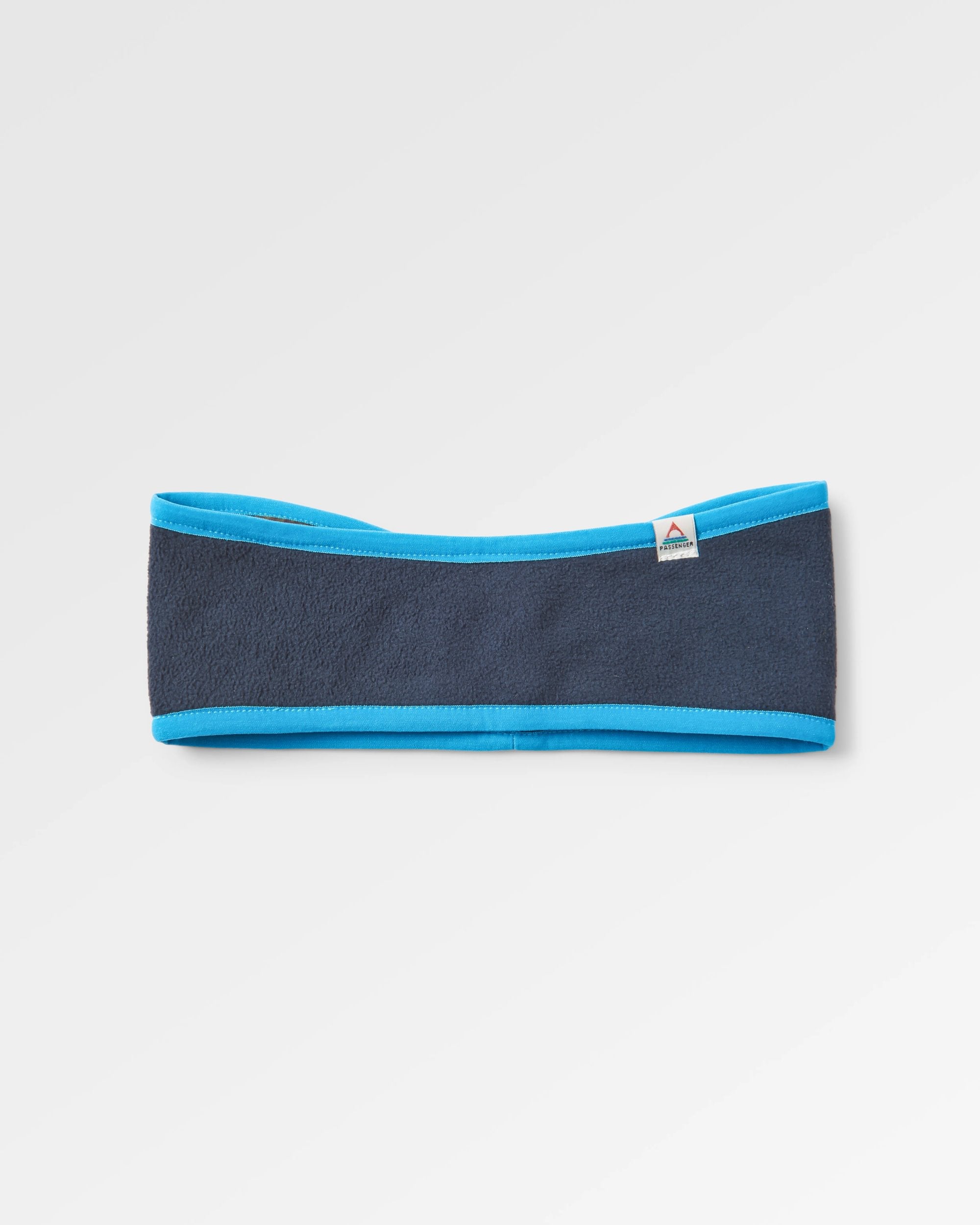 Cosy Recycled Polar Fleece Headband - Mountain Geo Multi - Flatlay
