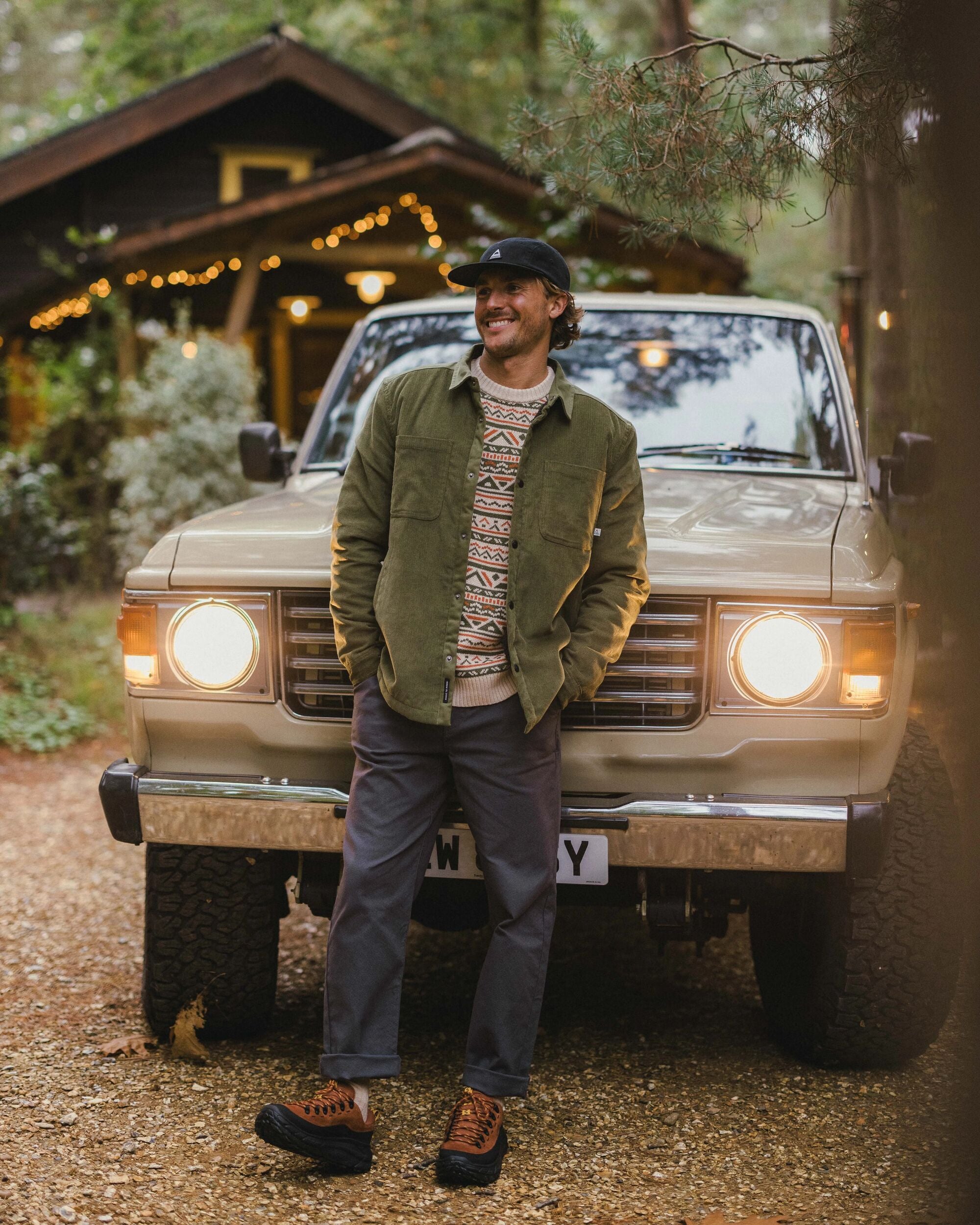 TRUCKER SHIRT COTTON CORD OVERDYEDセットアップ Kodiak Sherpa Lined Cord Overshirt Khaki – Passenger