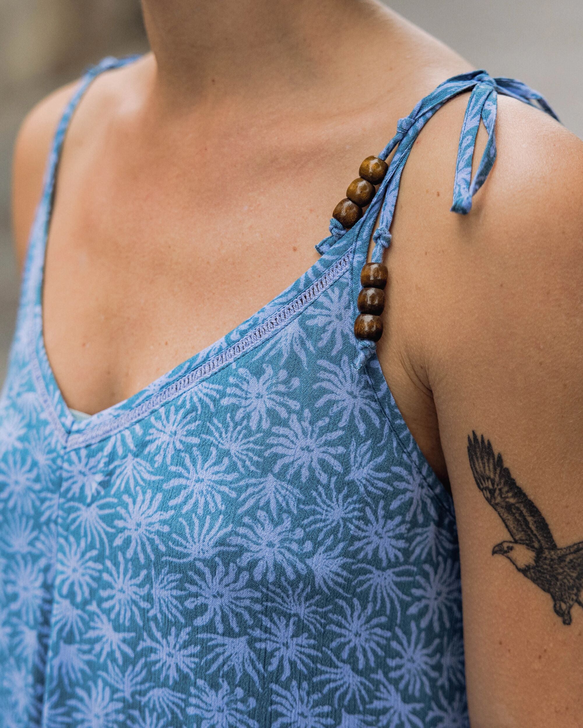 Copetín Jumpsuit - Seaweed Blue Steel - Lifestyle