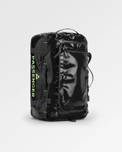 Roamer Recycled 40L Duffel Bag - Black - Flatlay