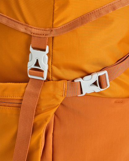 Trailscape Recycled 30L Backpack - Sunrise Orange - Flatlay