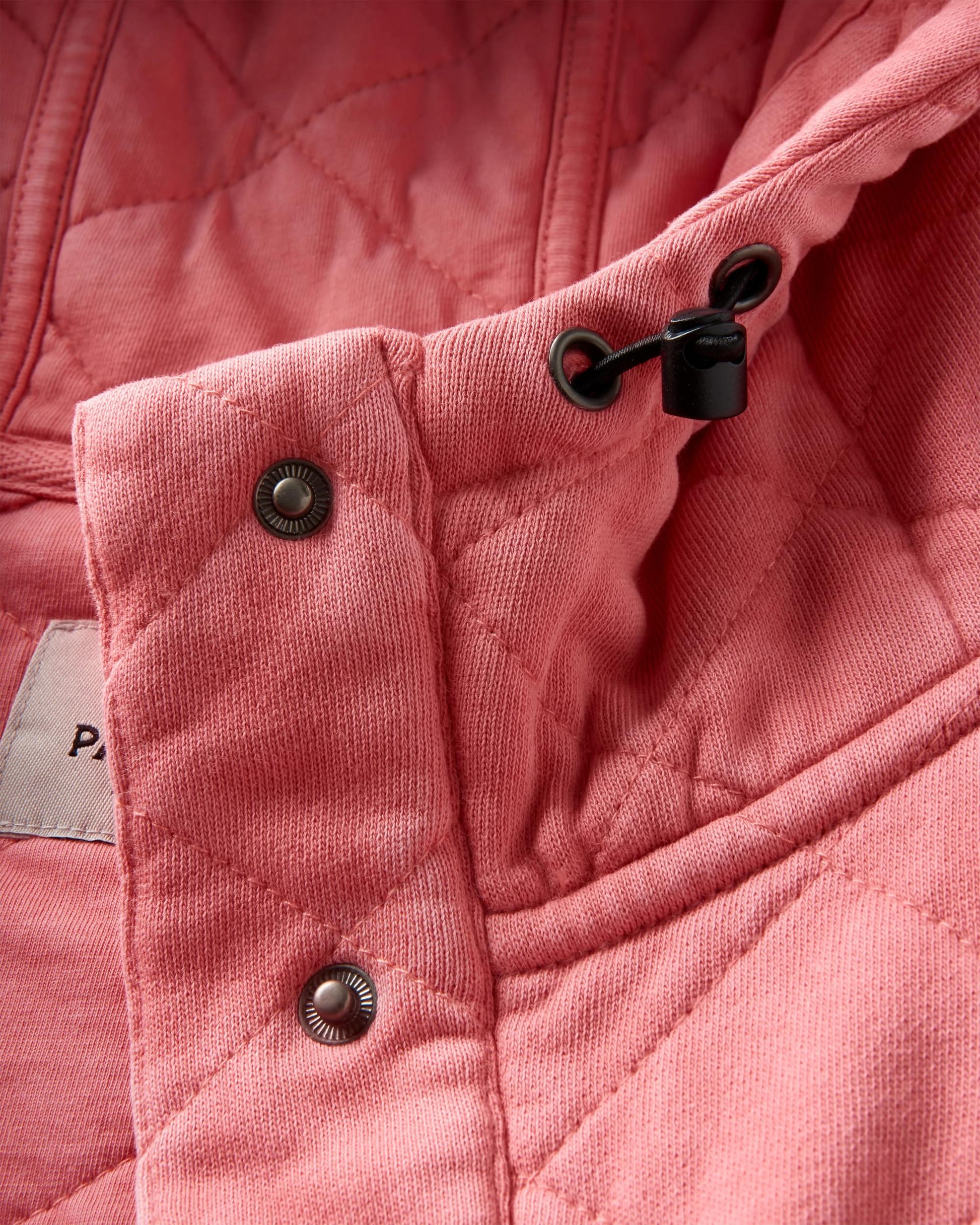 Clementine Recycled Quilted Vest - Shell Pink