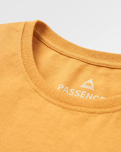 Passenger Recycled Cotton Vest - Spruce Yellow - Flatlay