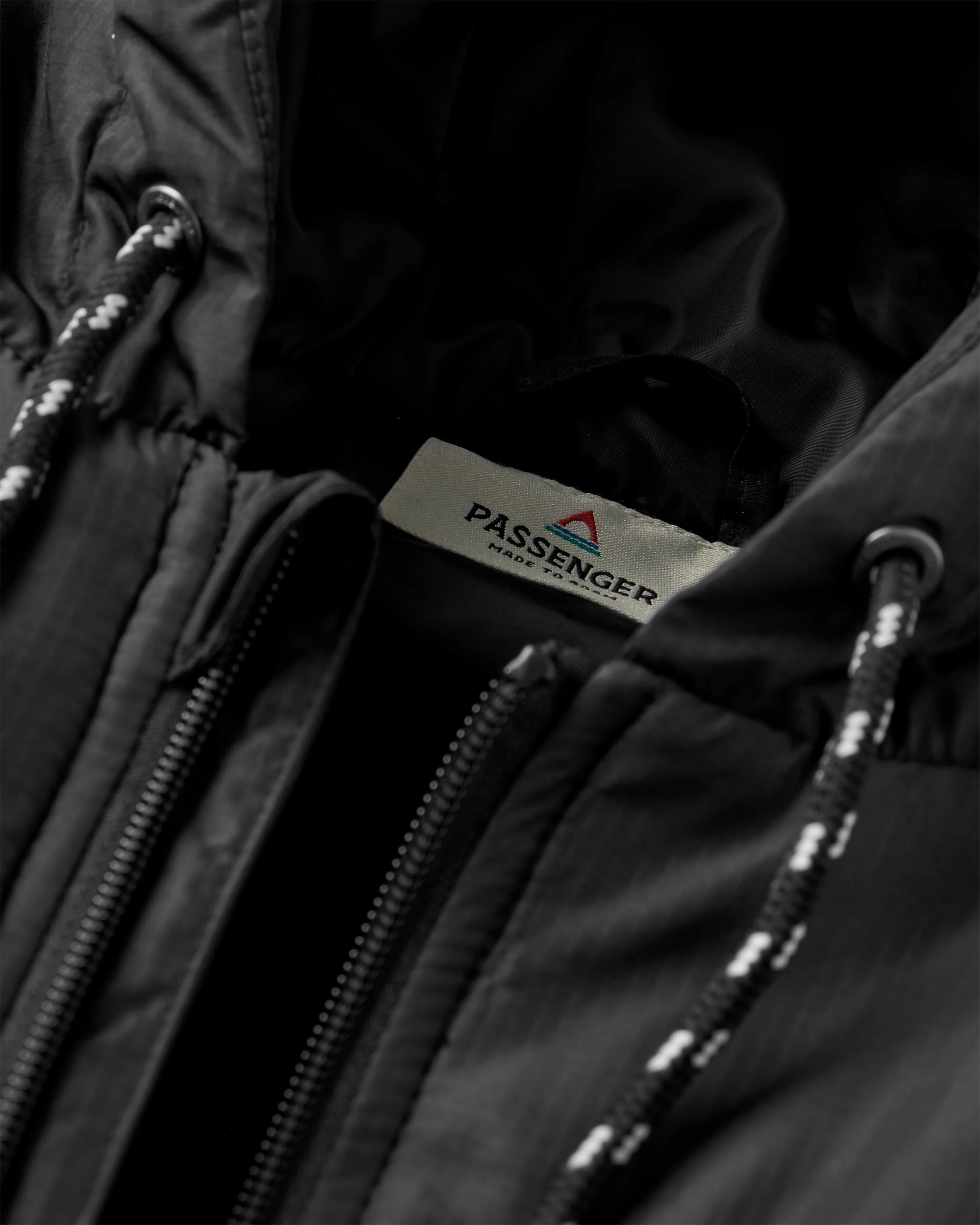Dylan Insulated Full Zip Jacket Black – Passenger