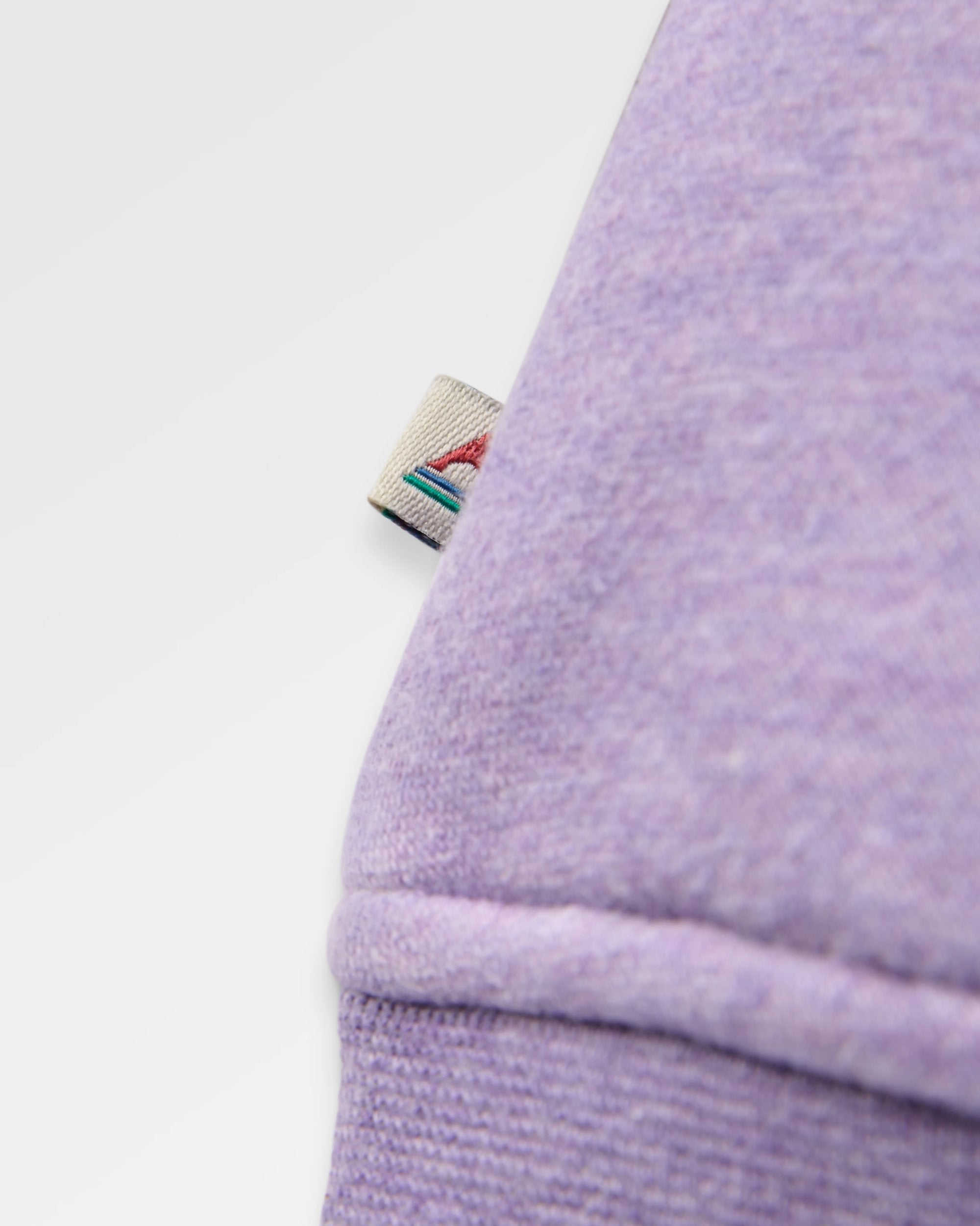 Legacy Sweatshirt - Purple Haze Marl - Flatlay